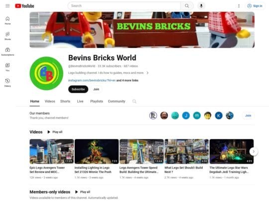 Bevins Bricks World