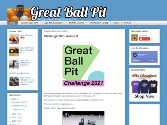 Great Ball Pit – Site