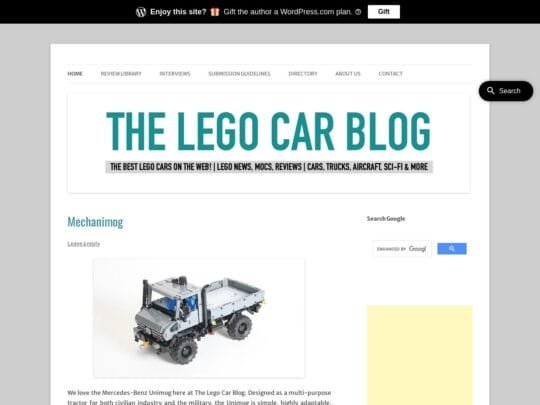 The LEGO Car Blog