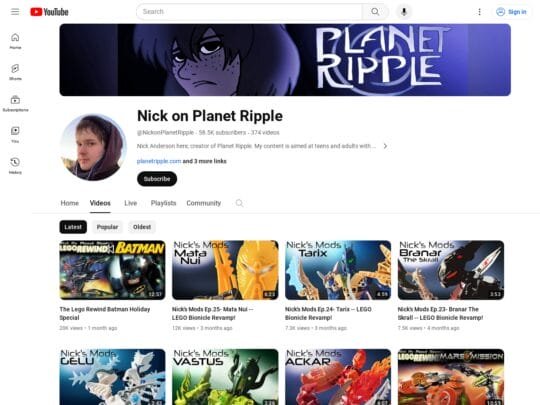 Nick on Planet Ripple
