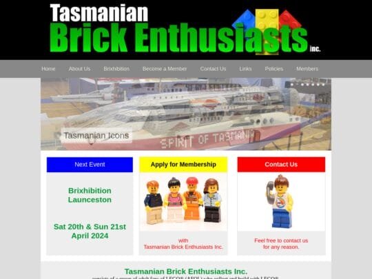 Tasmanian Brick Enthusiasts – AU