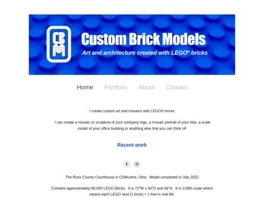 John Bucy – Custom Brick Models